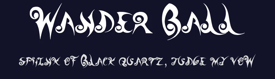 Wander Ball by JSH creates — Decorative Font — thumbnail 2
