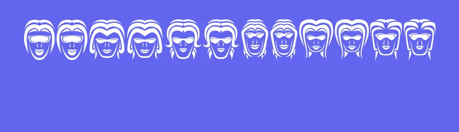 Wanita by Vladimir Nikolic — Dingbats Font — thumbnail 3