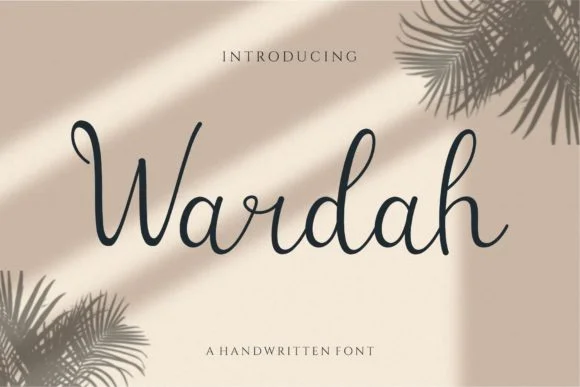 Wardah Font by Alfinart — Script Handwritten Font