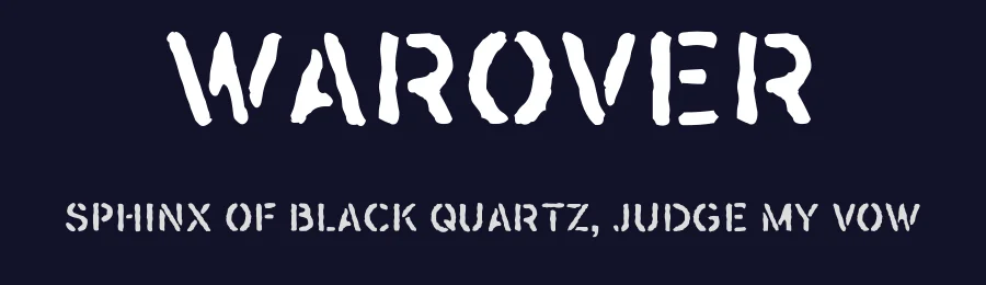 Warover by deFharo — Decorative Font — thumbnail 2