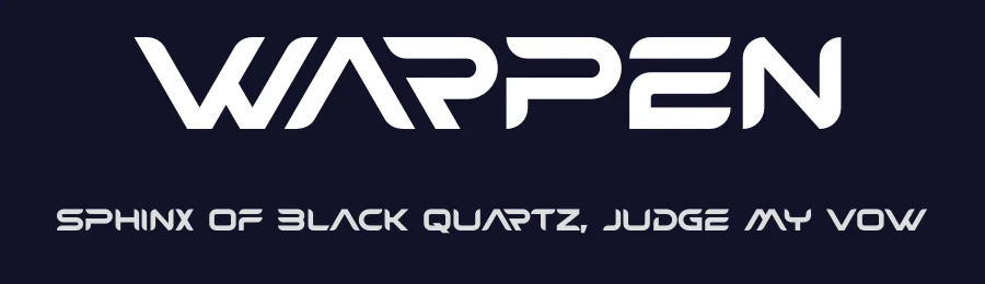 Warpen by Albert Kalingga — Display Font — thumbnail 2