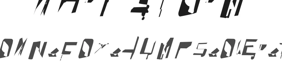 WarpStorm by KineticPlasma Fonts — Decorative Font