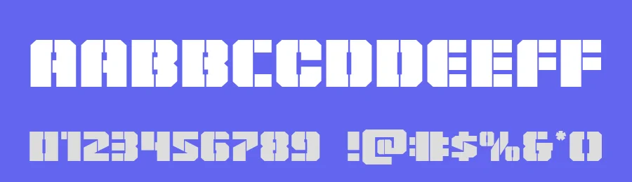 Warpthruster by Iconian Fonts — Decorative Font — thumbnail 3
