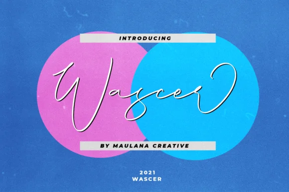 Wascer Font by Maulana Creative — Script Handwritten Font