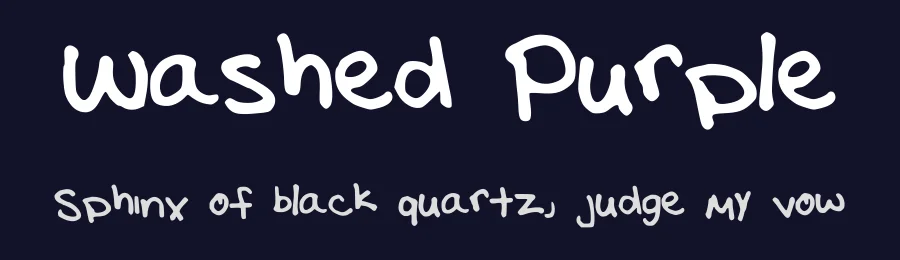 Washed Purple by Lizzy — Script Handwritten Font — thumbnail 2
