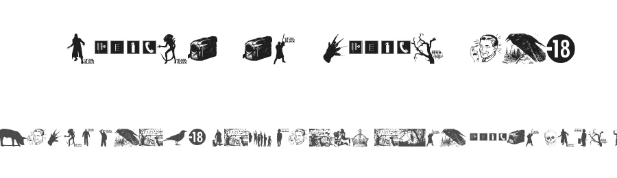 Watch The City Burn by The Wondermaker β Dingbats Font