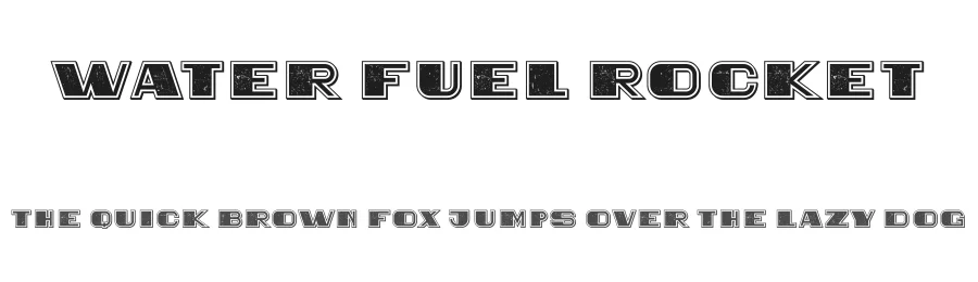 Water Fuel Rocket