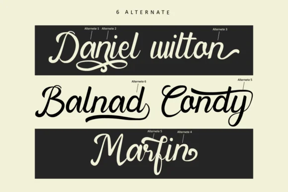 Watten Font by Muksal Creative — Script Handwritten Font — thumbnail 5