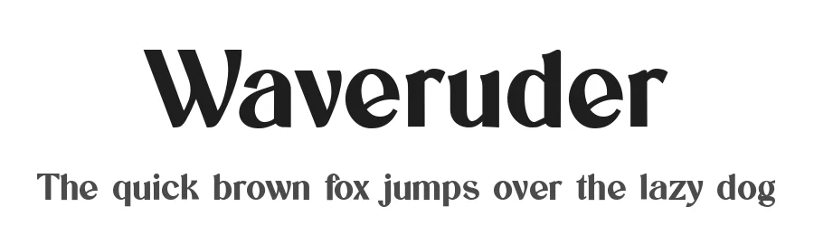 Waveruder