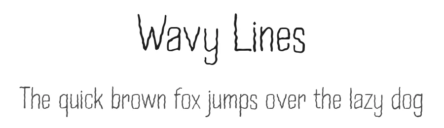 Wavy Lines