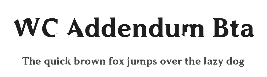 WC Addendum Bta