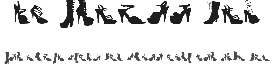WC Fetish Bta by WC Fonts / Atypeek — Dingbats Font