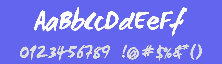WC Mano Negra Bta by WC Fonts / Atypeek — Script Handwritten Font — thumbnail 3