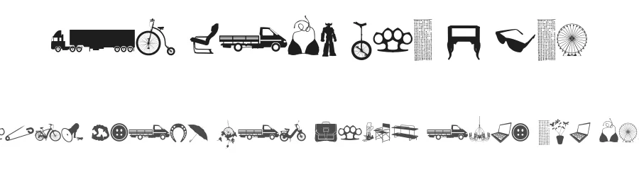 WC Sold Out E Bta by WC Fonts / Atypeek — Dingbats Font