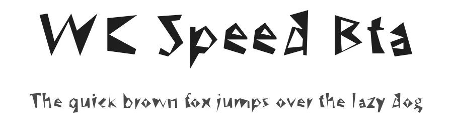 WC Speed Bta
