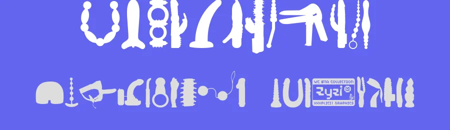 WC Zyzi Bta by WC Fonts / Atypeek — Dingbats Font — thumbnail 3