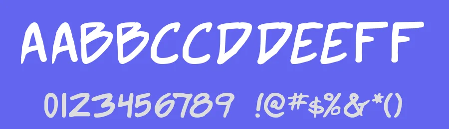 Webcomic Bros by PressGang Studios — Decorative Font — thumbnail 3