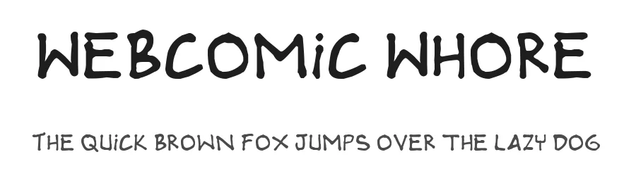 Webcomic Whore