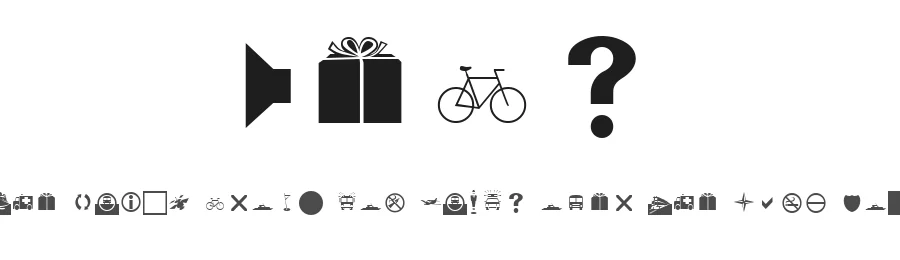 Webs by Malre Deszik — Dingbats Font