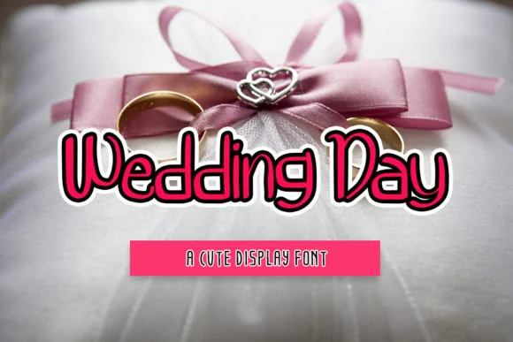 Wedding Day Font by shiddiq.art by shiddiq.art — Script Handwritten Font
