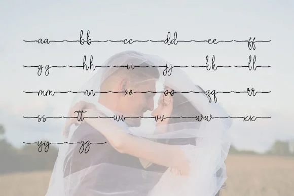 Wedding Font by Pidco.art by Pidco.art — Script Handwritten Font — thumbnail 4