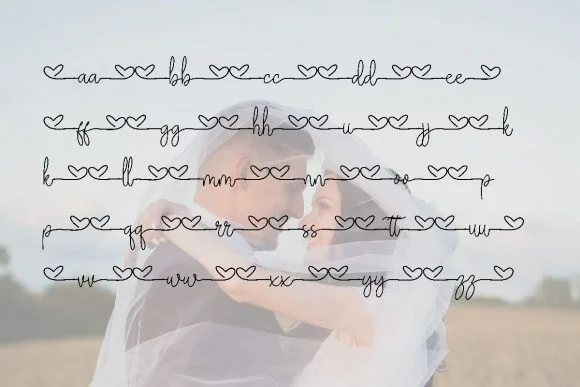 Wedding Font by Pidco.art by Pidco.art — Script Handwritten Font — thumbnail 5