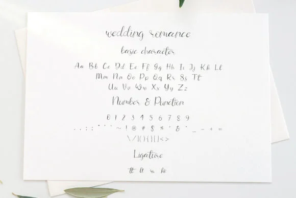Wedding Romance Font by Creassion Studio — Script Handwritten Font — thumbnail 5