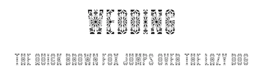 Wedding by Scratchones โ Decorative Font