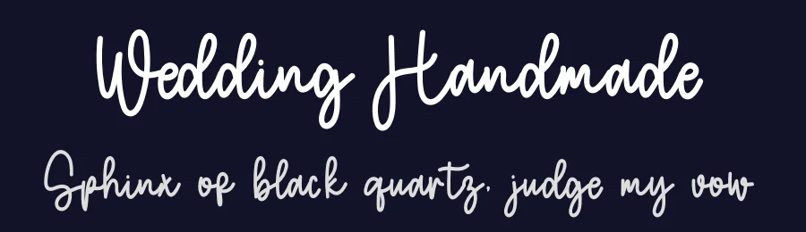 Wedding Handmade by Inermedia Studio — Script Handwritten Font — thumbnail 2