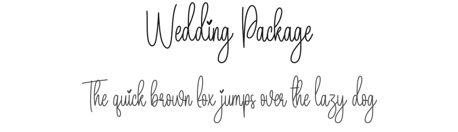 Wedding Package