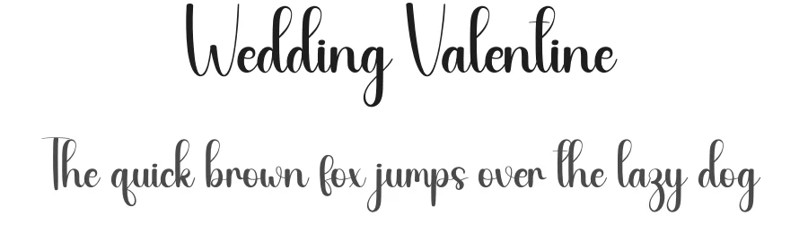 Wedding Valentine