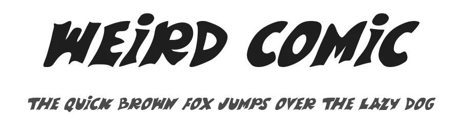 Weird Comic