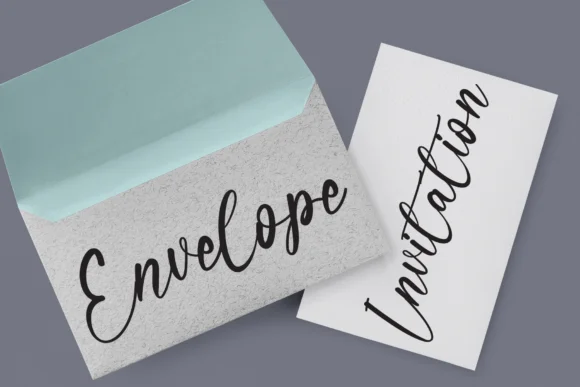 Welcome Wedding Font by Misterletter.co by Misterletter.co — Script Handwritten Font — thumbnail 3