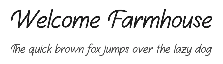 Welcome Farmhouse
