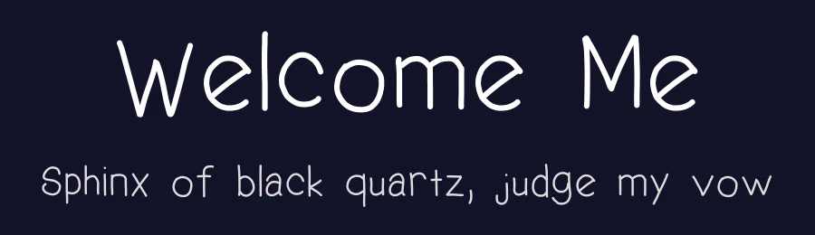Welcome Me by Hammett Time — Script Handwritten Font — thumbnail 2