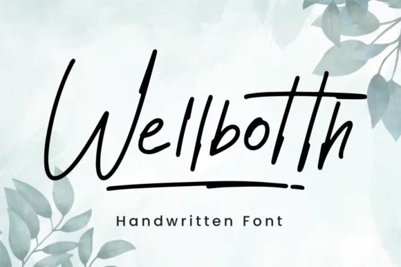 Wellbotth Font by attypestudio — Script Handwritten Font