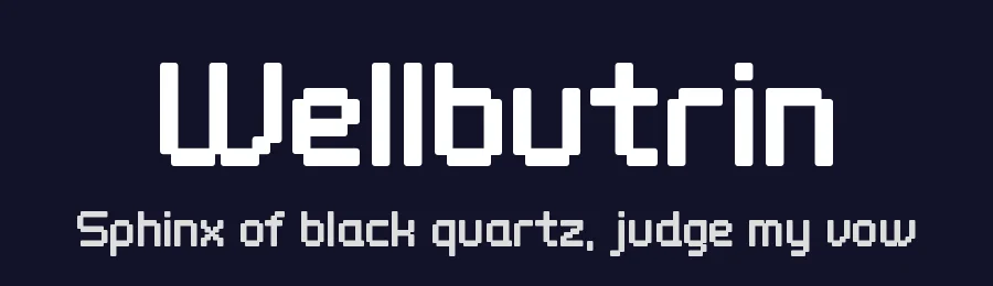 Wellbutrin by Apostrophic Labs — Display Font — thumbnail 2