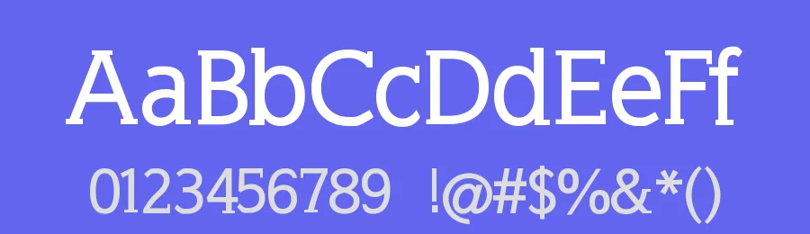 Wellrock Slab by Manfred Klein — Serif Font — thumbnail 3