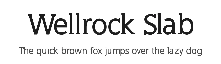 Wellrock Slab