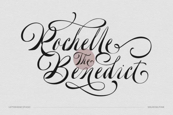 Welroseltone Font by letterhend — Script Handwritten Font — thumbnail 2