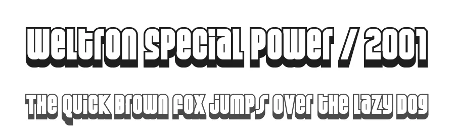 Weltron Special Power / 2001