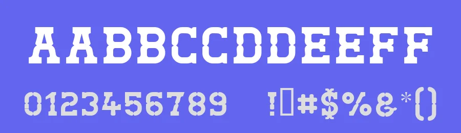 West Test by GemFonts / Typotheticals — Decorative Font — thumbnail 3