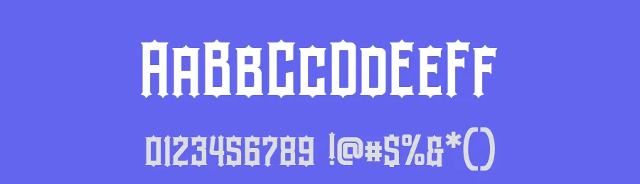 Westerion by Blankids — Decorative Font — thumbnail 3