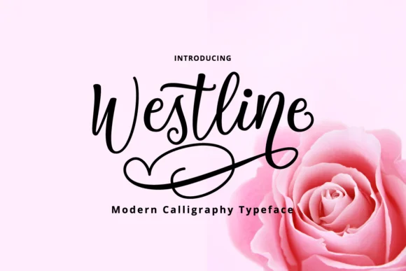 Westline Font by Tebaltipis.std by Tebaltipis.std β Script Handwritten Font