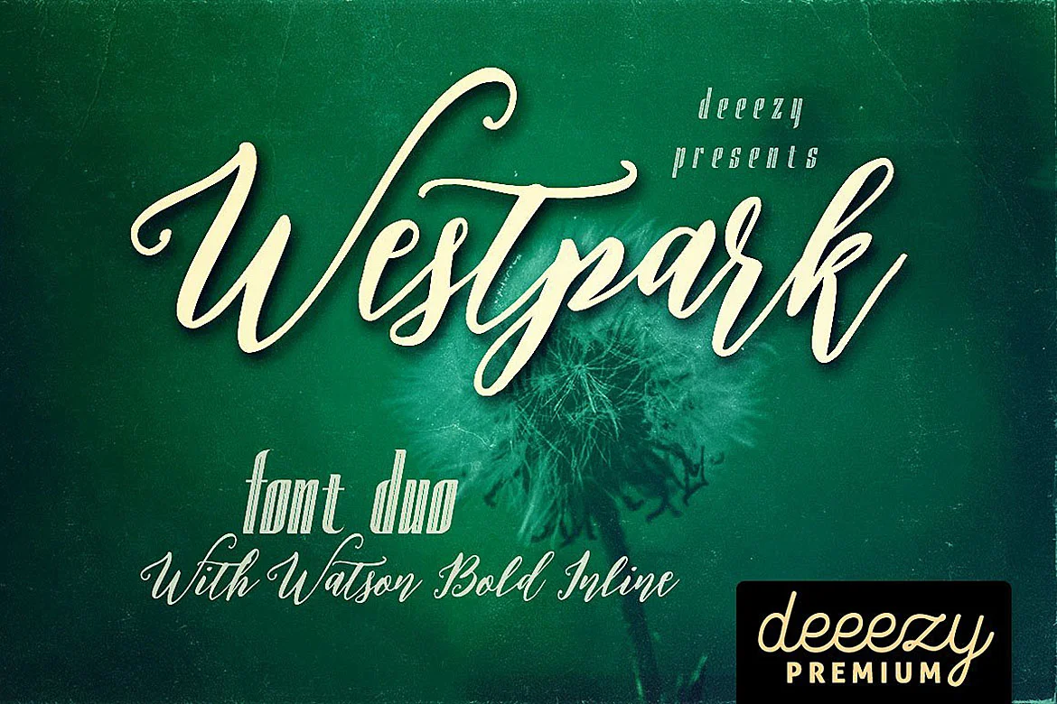 Westpark Script Font Duo Font by JumboDesign — Script Handwritten Font