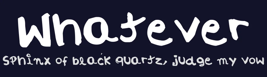 Whatever by Starguides — Script Handwritten Font — thumbnail 2