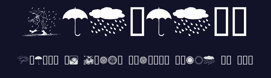 Whethers by GemFonts / Typotheticals — Dingbats Font — thumbnail 2
