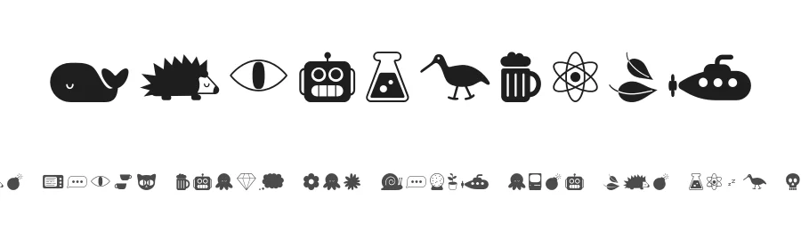 Whirlybats by Skyhaven Fonts — Dingbats Font