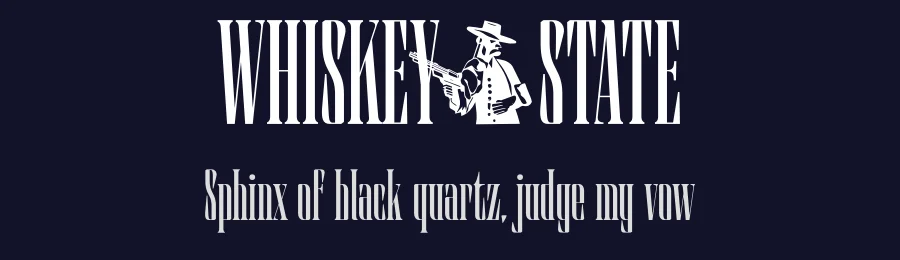 Whiskey State by Måns Grebäck — Decorative Font — thumbnail 2