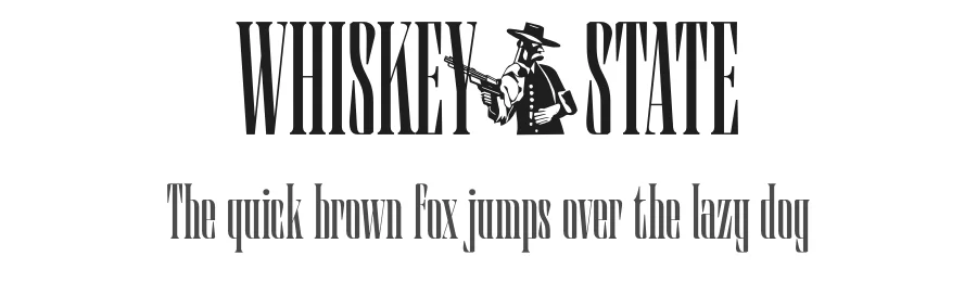 Whiskey State by Måns Grebäck — Decorative Font